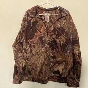 Mossy oak camo camouflage medium hunting sweater MENS